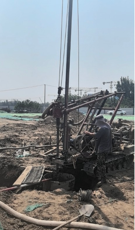商丘夏邑县工地打井